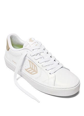 Cariuma 411301W1KW-SALVAS Leather Sneaker Beyaz Deri Kadın Lifestyle Ayakkabı