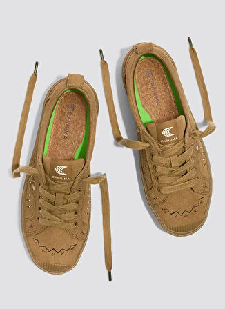 Cariuma 100102O40W-OCA Low Sneaker Kahve Kadın Lifestyle Ayakkabı