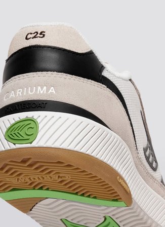 Cariuma 713011W2TW-Skategoat C25 PRO Sneakr Siyah - Bej Kadın Lifestyle Ayakkabı