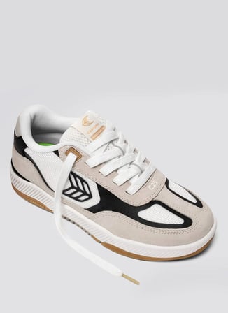 Cariuma 713011W2TW-Skategoat C25 PRO Sneakr Siyah - Bej Kadın Lifestyle Ayakkabı