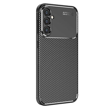 Gpack Samsung Galaxy S25 Plus Kılıf Negro Karbon Kamera Korumalı Silikon