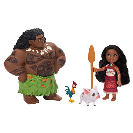 Jakks Pacific Disney Moana 2 - Moana ve Maui Oyun Seti 15cm 237556