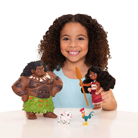 Jakks Pacific Disney Moana 2 - Moana ve Maui Oyun Seti 15cm 237556