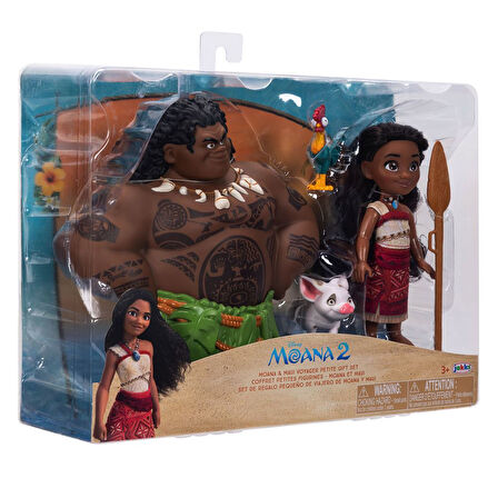 Jakks Pacific Disney Moana 2 - Moana ve Maui Oyun Seti 15cm 237556