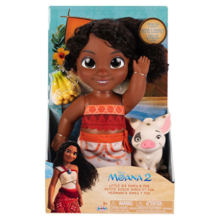 Jakks Pacific Disney Moana 2 - Simea ve Pua Bebek Seti 237566