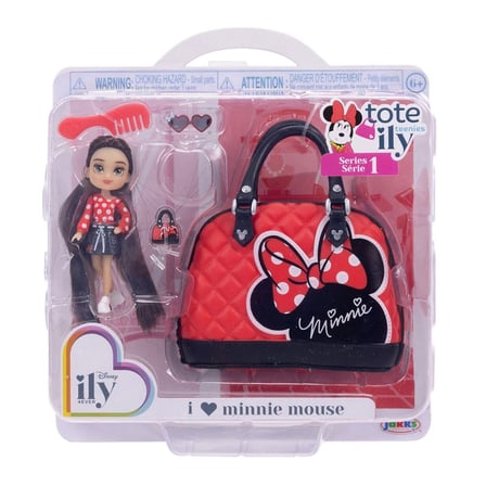 Disney ily 4ever Çanta Bebek Aksesuar Seti - Minnie Kırmızı