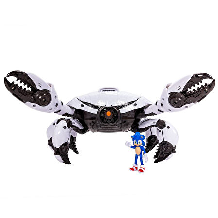 Jakks Pacific Sonic 3 Yengeç Robot Oyun Seti ve Sonic Figür 42409