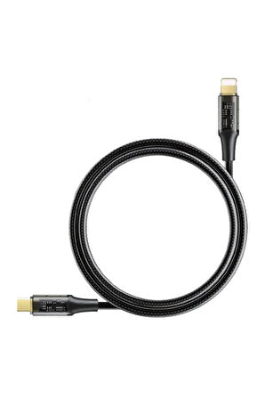 Type-C to Lightning Kablosu - Tüm iPhone Modellerine uyumlu+Dayanıklı+Uzun Ömürlü 1 M+MFI Sertifika