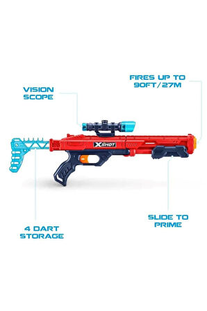 Seçtim Aldım Zuru X-shot Sünger Tabancası 36435 Excel 16 Mermi 8