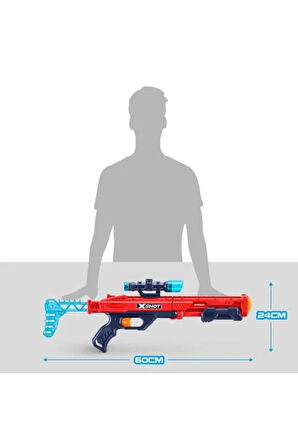 Seçtim Aldım Zuru X-shot Sünger Tabancası 36435 Excel 16 Mermi 8