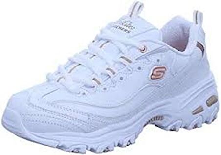 Skechers D'Lites 11931-WTRG Kadın Spor Ayakkabı Beyaz