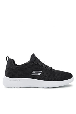 Skechers Dynamight 58360 BKW Erkek Siyah Spor Ayakkabı