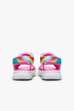 Skechers 20218L MLT Hypno-Flash - Rainbow Kız Çocuk Işıklı Sandalet