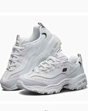 SKECHERS 11931 WBK KADIN  SPOR AYAKKABI