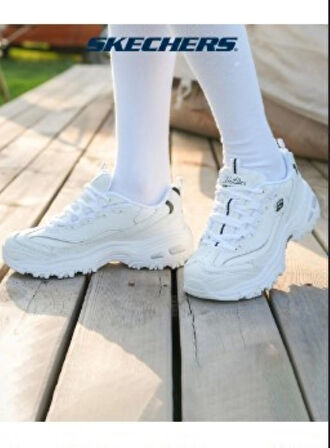 SKECHERS 11931 WBK KADIN  SPOR AYAKKABI