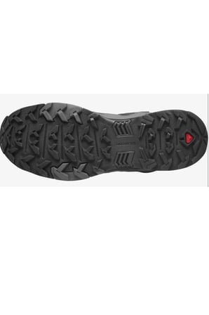 Salomon X Ultra 4 Mıd Gtx Bağcıklı Su Geçirmez Erkek Siyah Deri Outdoor Dizaltı Kar Botu 