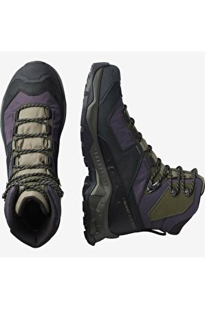 Salomon L41457100 Gore-Tex Bağcıklı Su Geçirmez Tekstil Erkek Outdoor Ayakkabı