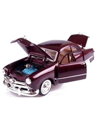 Motormax 1:24 1949 Ford Coupe Bordo Model Araba