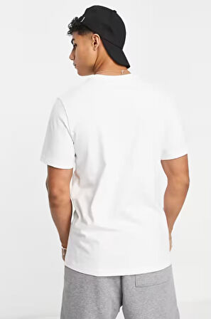 Nike Jordan Jumpman  Short-Sleeve Pamuklu Beyaz Erkek Tişört