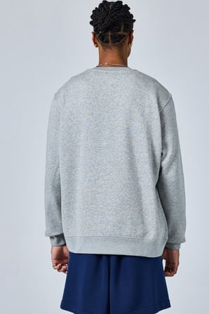 Nike Sportswear Club Crew Standart Kesim Gri Erkek Sweatshrit