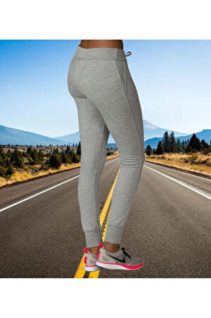 Spodnıe Damskıe Sportswear Eşofman Altı (cepsiz ) Cı1164-063