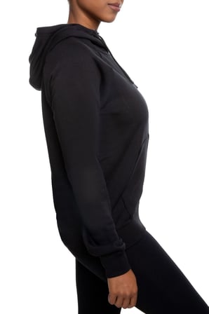 Nike Sportswear Essantial Hoodie Siyah Kadın Spor Sweatshirt
