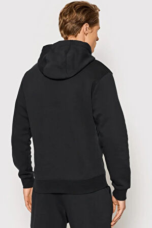 Nike Clup Fleece Pullover Bb Hoodie Şardonlu Erkek Siyah Sweatshrit