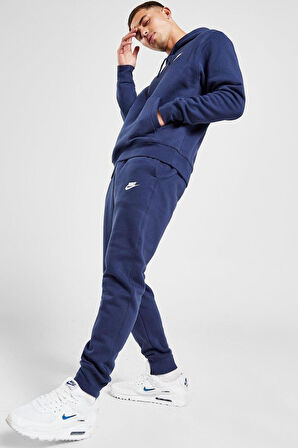 Nike Nsw Clup Jogger Erkek Lacivert Şardonlu Eşofman Altı 