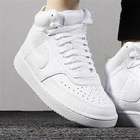 Nike Court Vision Mid Kadın Yarım Boğazlı Cd5436-100