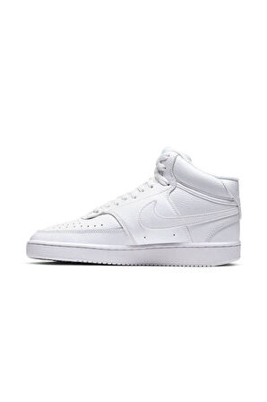 Nike Wmns CD5436-100 Court Vision Mid Beyaz Unisex Günlük Spor Ayakkabı