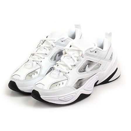 Nike M2K Tekno ESS Leather Gerçek Deri Beyaz Kadın Spor Ayakkabı