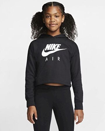 NIKE AIR CRAP HOODIE KIZ ÇOCUK KAPÜŞONLU SWEATSHIRT CJ7413-010