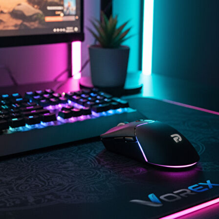 Trio - G602 RGB Gaming Mouse – USB Kablolu Oyuncu Faresi