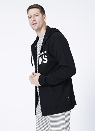 Vans O Yaka Siyah Erkek Sweatshırt VN0A456CY281 CLASSIC ZIP HOODIE II