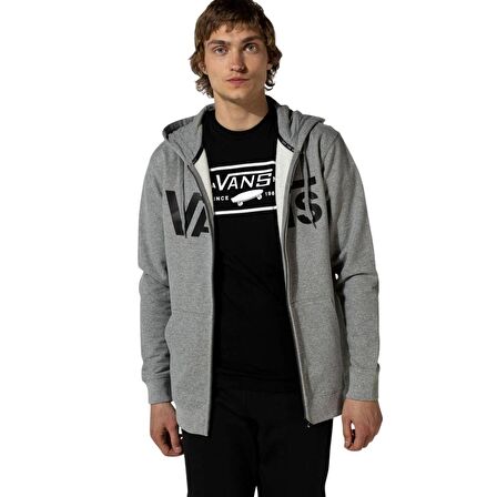 Vans Classic Zip II Gri Hoodie