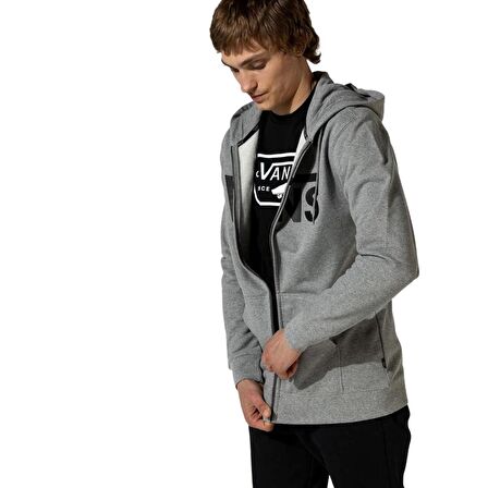 Vans Classic Zip II Gri Hoodie