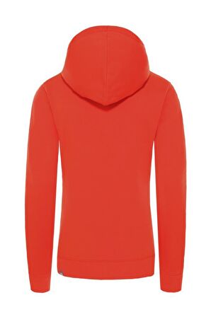 The North Face Drew Peak Pullover Hoodie Kadın Sweatshirt Kırmızı