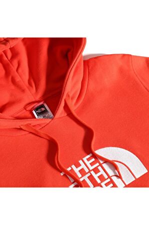 The North Face Drew Peak Pullover Hoodie Kadın Sweatshirt Kırmızı