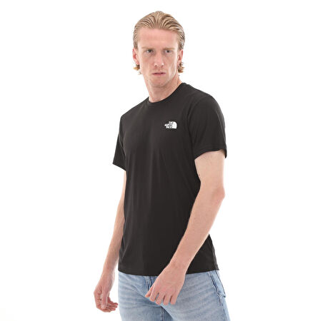F0A4CDWKY41-R The North Face M Reaxıon Red Box Tee - Eu Erkek T-Shirt Siyah