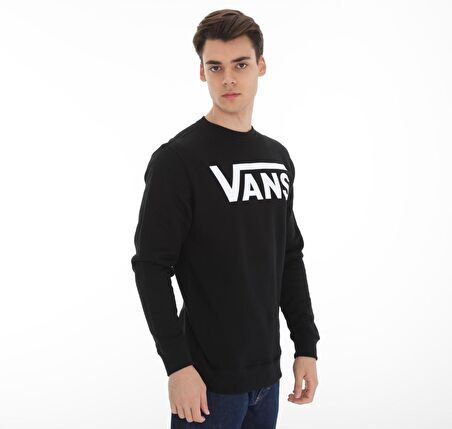 Vans Siyah - Beyaz Erkek Sweatshırt VN0A456AY281 VANS