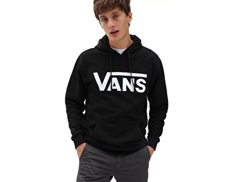 Vans Classic Po Hoodie ii Erkek Günlük Sweatshirts VN0A456BY281 Siyah