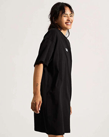 VANS CENTER VEE TEE DRESS VN0A4RU2BLK1