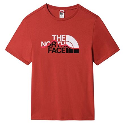 The North Face Erkek  S/S MOUNTAIN LINE Tişört - EU NF00A3G2UBR1