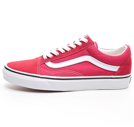 0A4BV5JV61-R Vans Ua Old Skool Unisex Spor Ayakkabı Kırmızı