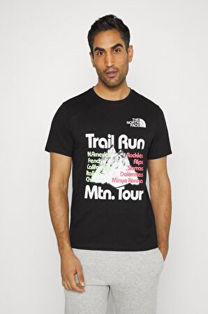 Foundation Graphic Tee Erkek T-Shirt - NF0A55EFAGS