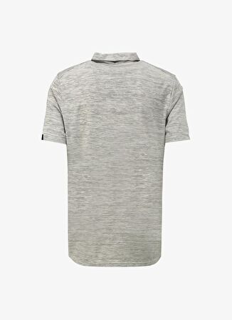 Oakley Düz Gri Erkek Polo T-Shirt FOA403088_OAKLEY GRAVITY PRO