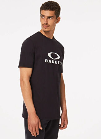 Oakley O BARK 2.0 Siyah Bisiklet Yaka Normal Baskılı T-Shirt