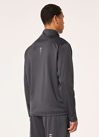 Oakley Gri Erkek Fermuarlı Polar Sweatshırt FOA404792 FOUNDATIONAL 1/4 ZIP