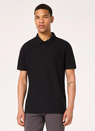 Oakley RELAX URBAN POLO Siyah Normal Düz Erkek Polo T-Shirt