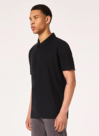 Oakley RELAX URBAN POLO Siyah Normal Düz Erkek Polo T-Shirt